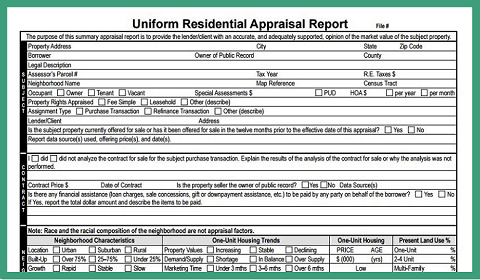The Home Appraisal Process